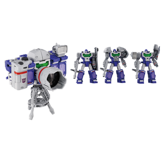 Transformers Takara Tomy Dramatic Capture Series Decepticons Part